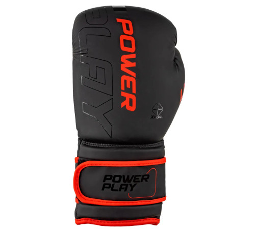 Рукавички боксерські PowerPlay 3024 Ultra Mat розмір 10 унцій, чорно-червоні