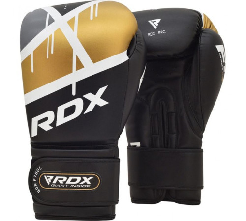 Рукавички боксерські RDX Rex Leather 14 унцій, різнокольорові
