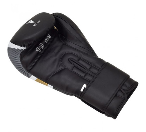Рукавички боксерські RDX Rex Leather 16 унцій, різнокольорові