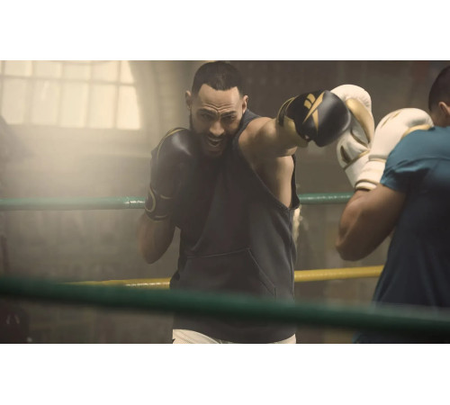 Боксерські рукавиці Reebok Boxing Gloves 14 унцій, чорно-золотисті
