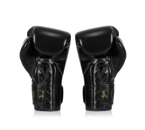 Рукавички боксерські з бинтами Fairtex BGVG1 розмір 16 унцій, чорні
