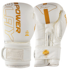 Боксерські рукавиці PowerPlay 3089 Alpha Білі 10 унцій