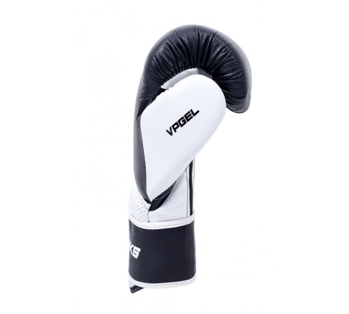 Рукавички боксерські V`Noks Aria 12 унцій, чорно-білі