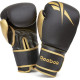 Боксерські рукавиці Reebok Boxing Gloves 10 унцій, чорно-золотисті