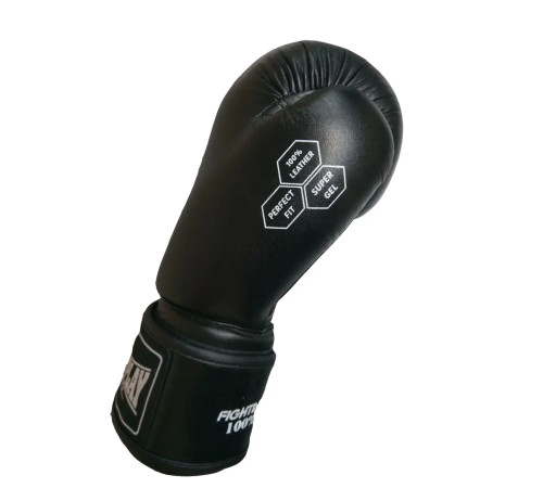 Рукавички боксерські шкіряні PowerPlay 3088 Impulse 12 унцій, чорні