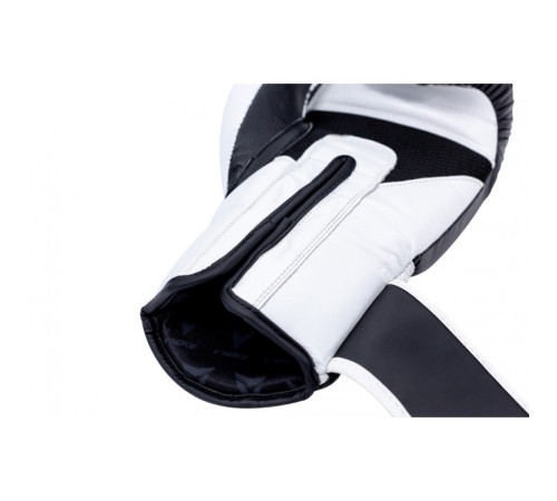 Рукавички боксерські V`Noks Aria 14 унцій, чорно-білі