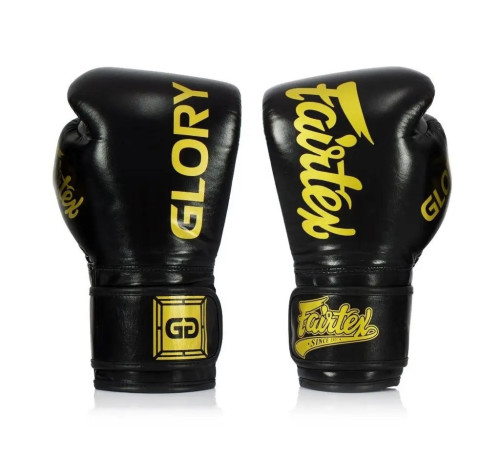 Рукавички боксерські з бинтами Fairtex BGVG1 розмір 10 унцій, чорні