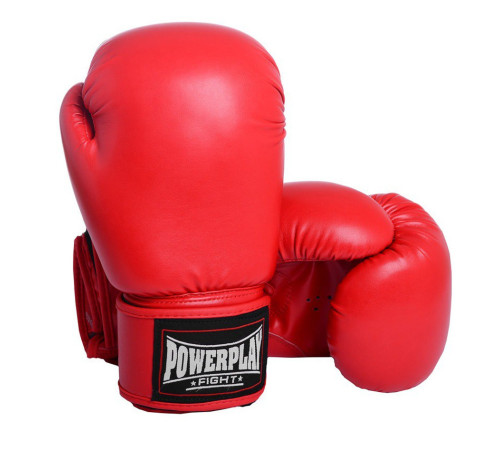 Боксерські рукавиці PowerPlay 3004 Classic Червоні 8 унцій