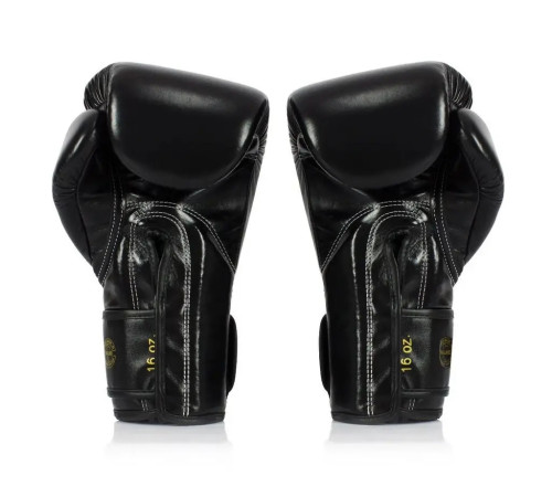 Рукавички боксерські з бинтами Fairtex BGVG1 розмір 12 унцій, чорні