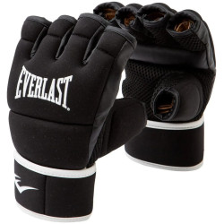 Рукавички для кікбоксингу EVERLAST CORE розмір S/M, чорно-білі