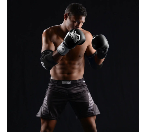 Рукавички боксерські з капою Phantom Ultra 16 унцій, чорні