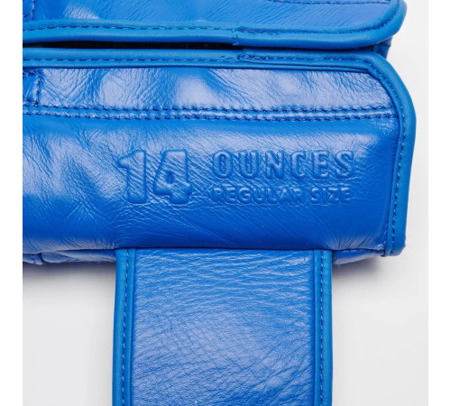 Рукавички боксерські з бинтами Leone GN111 THE GREATEST розмір 12 унцій, сині