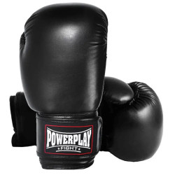 Рукавички боксерські PowerPlay 3004 Classic розмір 8 унцій, чорні