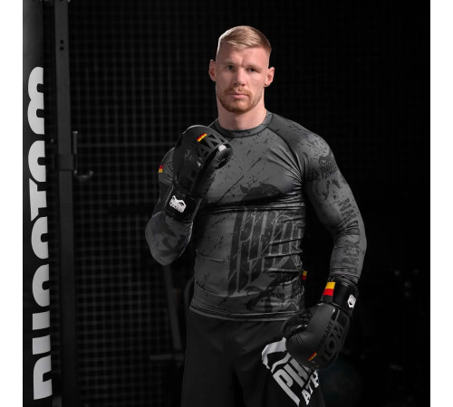 Рукавички боксерські з бинтами Phantom Germany 12 унцій, чорний