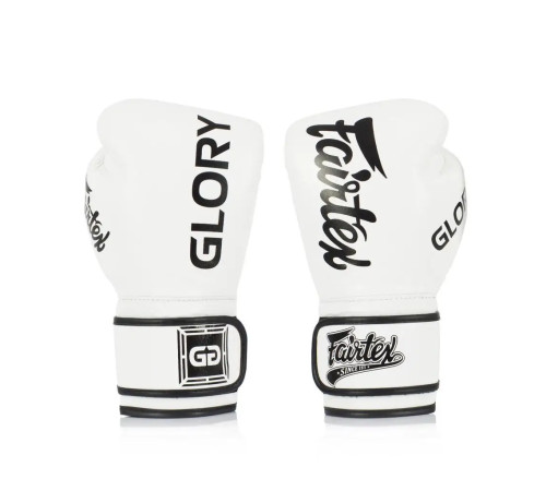 Рукавички боксерські з бинтами Fairtex BGVG1 розмір 12 унцій, білі