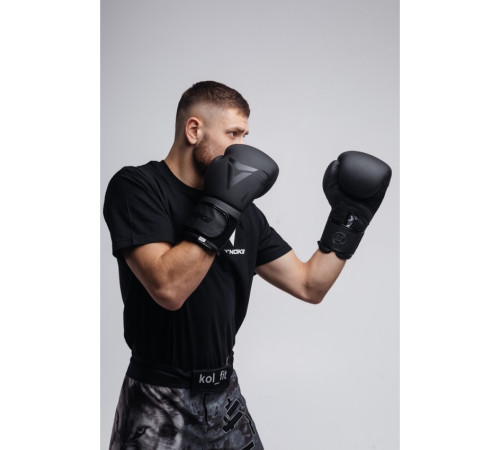 Рукавички боксерські V`Noks Ultima 14 унцій, чорні