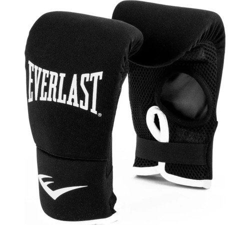 Боксерські рукавиці Everlast CORE SLIP ON BOXING GLOVE чорні-білий