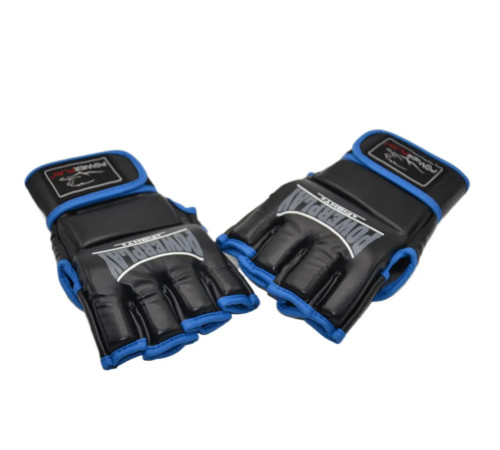 Рукавички для MMA PowerPlay 3058 розмір M, чорно-сині