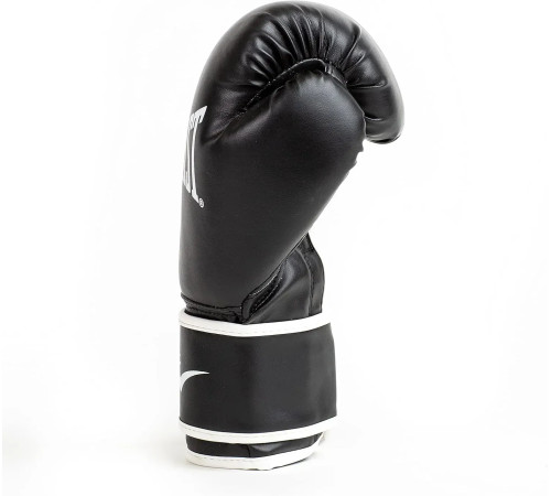 Боксерські рукавиці Everlast CORE 2 TRAINING GLOVE унцій S/M, чорно-білі