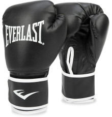 Боксерські рукавиці Everlast CORE 2 TRAINING GLOVE унцій L/XL, чорно-білі