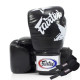 Рукавички боксерські з бинтами Fairtex BGV1 Nation Print 14 унцій, чорні