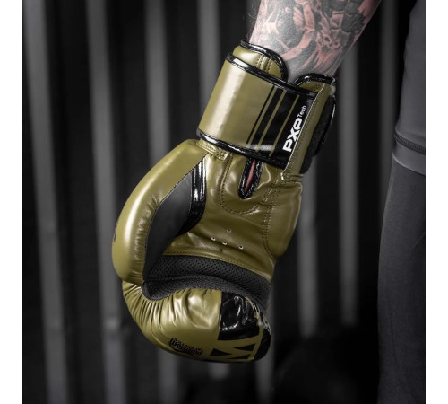 Рукавички боксерські з бинтами Phantom APEX 16 унцій, хакі