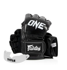 Рукавички греплінгові для ММА Fairtex FGV12 ONE розмір M, чорні