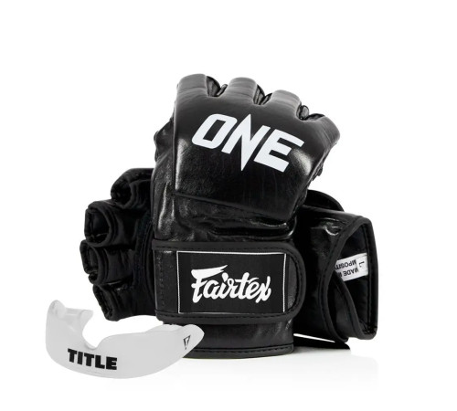 Рукавички греплінгові для ММА Fairtex FGV12 ONE розмір M, чорні