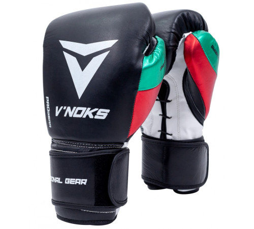 Рукавички боксерські V`Noks Mex Pro Training 8 унцій, різнокольорові