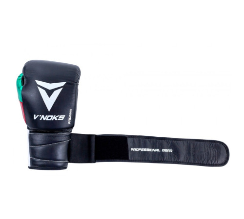 Рукавички боксерські V`Noks Mex Pro Training 8 унцій, різнокольорові