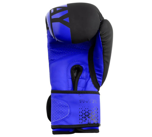 Рукавички боксерські PowerPlay 3086 Challenger Matt розмір 10 унцій, чорно-сині