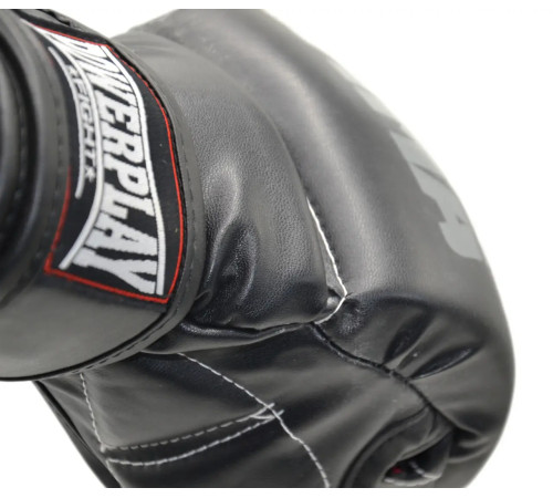 Рукавички для MMA PowerPlay 3053 розмір L/XL, чорно-червоні