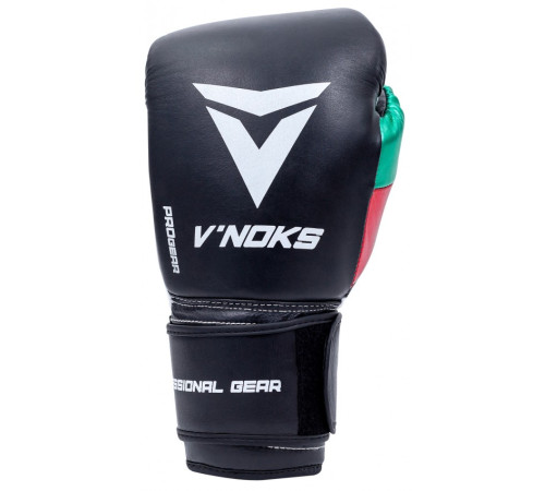 Рукавички боксерські V`Noks Mex Pro Training 10 унцій, різнокольорові