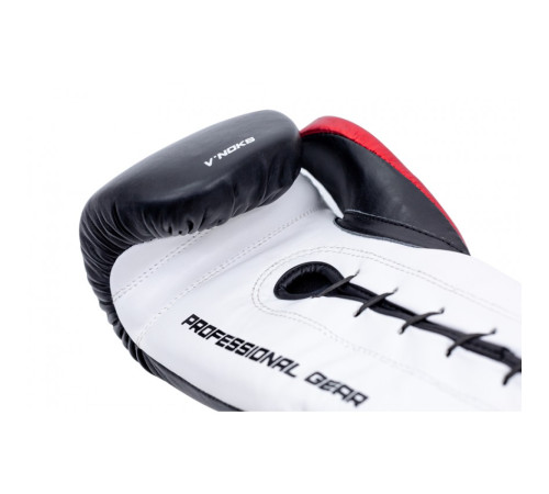 Рукавички боксерські V`Noks Mex Pro Training 10 унцій, різнокольорові