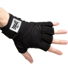Боксерські рукавички Everlast EVERGEL FASTWRAPS розмір S, чорні