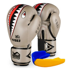 Рукавички боксерські з капою Phantom Fight Squad 16 унцій, бежевий