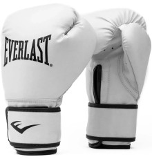 Боксерські рукавиці Everlast CORE 2 TRAINING GLOVE унцій S/M, чорно-білі 
