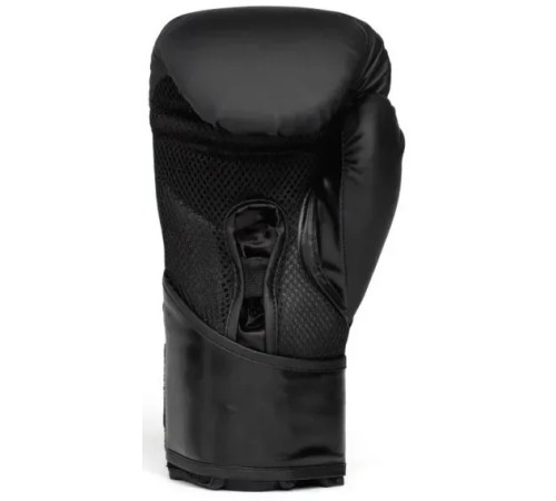 Боксерські рукавиці Everlast ELITE 2 BOXING GLOVES 16 унцій, чорно-золотисті
