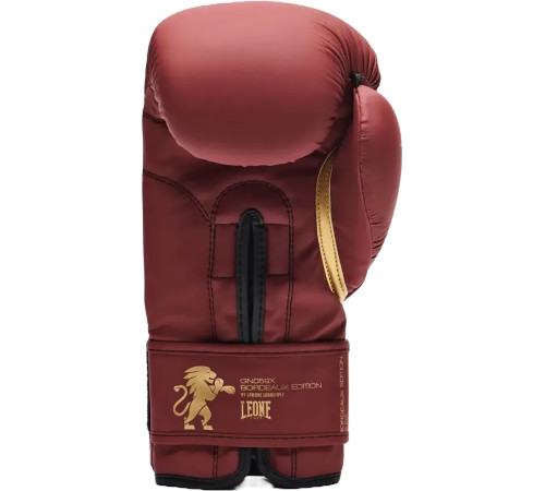 Рукавички боксерські з капою Leone GN059X BORDEAUX ED 10 унцій, червоні