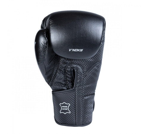 Рукавички боксерські V`Noks Optima 12 унцій, чорні