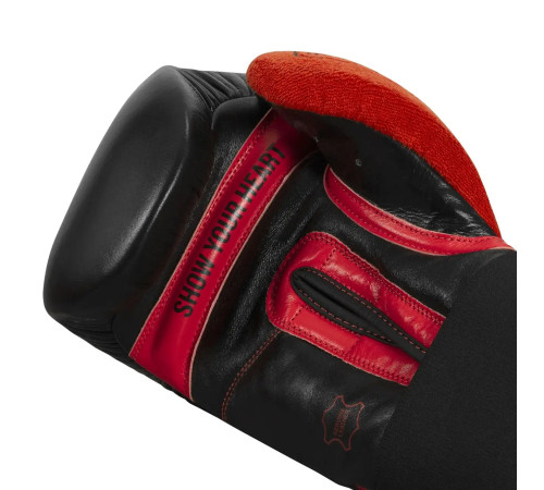 Рукавички боксерські з бинтами TITLE All Heart Bag 2.0 14 унцій, чорно-червоні