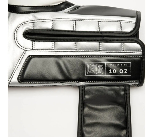 Рукавички боксерські з бинтами Leone GN208 ICONIC розмір 12 унцій, чорні