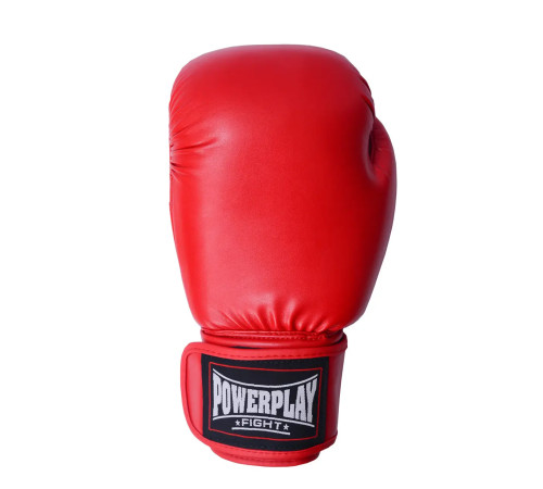 Рукавички боксерські PowerPlay 3004 Classic 16 унцій, червоні