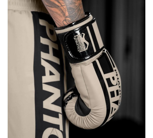 Рукавички боксерські з капою Phantom APEX Sand 16 унцій, бежевий