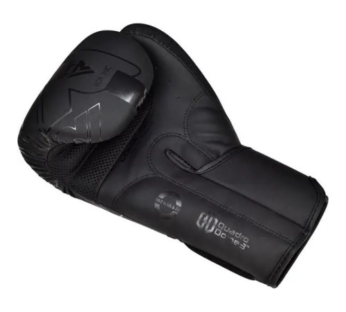 Рукавички боксерські з капою RDX F6 Kara Matte розмір 6 унцій, чорні