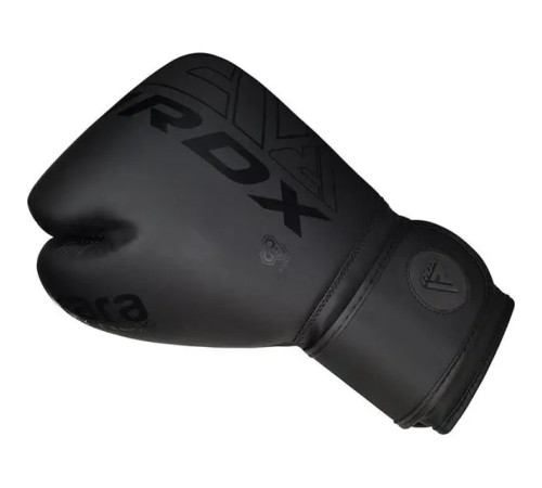 Рукавички боксерські з капою RDX F6 Kara Matte розмір 6 унцій, чорні