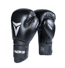 Рукавички боксерські V`Noks Optima 16 унцій, чорні