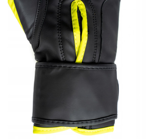 Рукавчки боксерські SPARTAN розмір 10 унцій, чорно-жовті