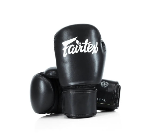 Рукавички боксерські з бинтами Fairtex Amateur BGV27 14 унцій, чорні