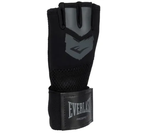 Рукавички боксерські Everlast PROSPECT QUICK WRAPS розмір L/XL, чорні